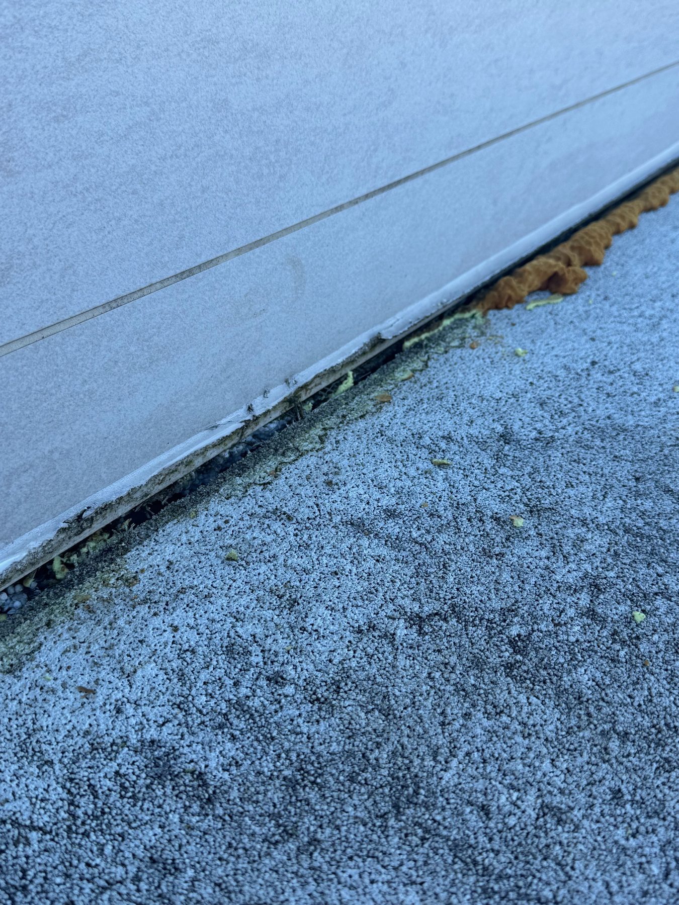 Stone and concrete sealing project